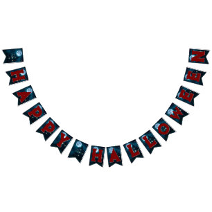 Haunted Mansion Halloween Party Banner