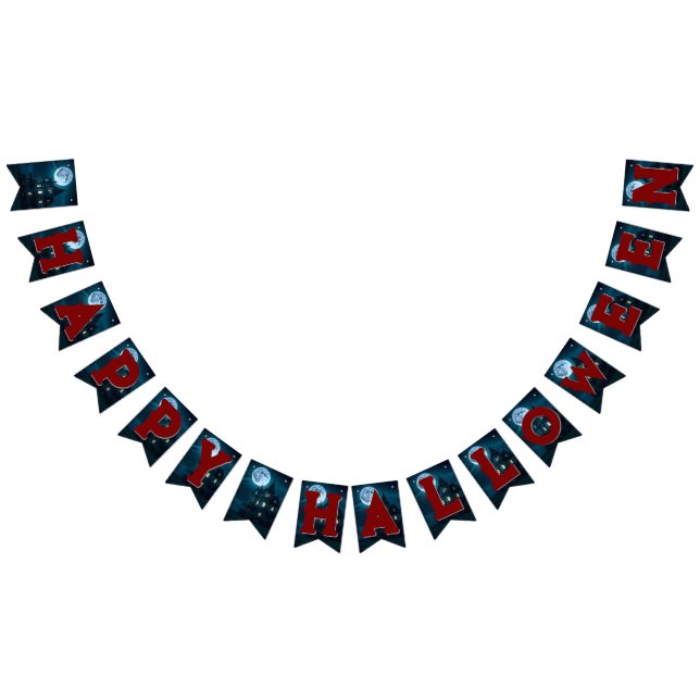 Haunted Mansion Halloween Party Banner (All)