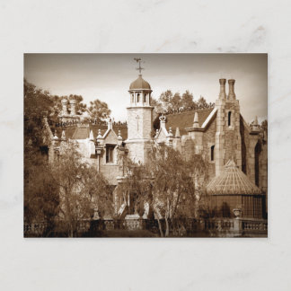 Haunted Mansion Postcard