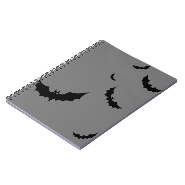 Haunted Memories: Halloween Spiral Journal (Left Side)