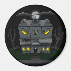Haunted Monster House Magnet