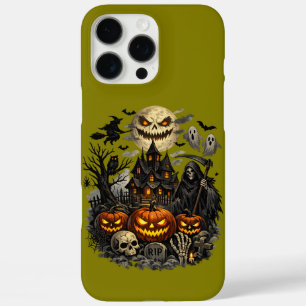 Haunted Moonlit Manor" iPhone 16 Pro Max Case