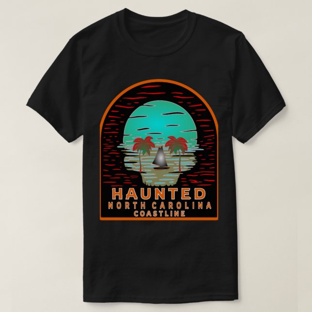 Haunted NC T-Shirt (Design Front)