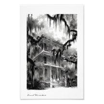Haunted New Orleans Home 4 Photo Print
