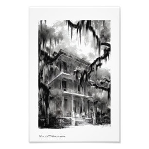 Haunted New Orleans Home 4 Photo Print
