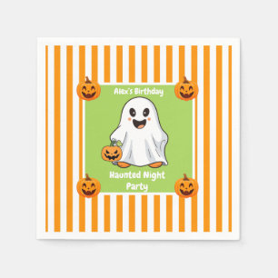 Haunted Night Party Birthday – Halloween night Napkin
