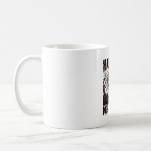 Haunted Night Shirt Vintage Engraving Halloween De Coffee Mug