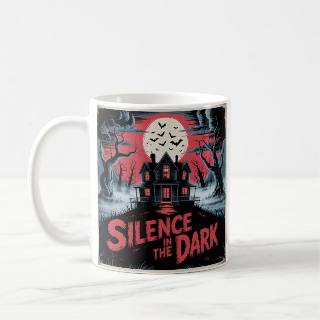 Haunted Night Silence Coffee Mug (Left)