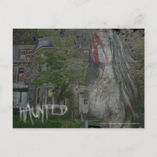 Haunted postcard