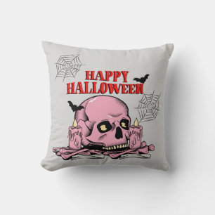 Haunted Ritual – Halloween Skull Cushion