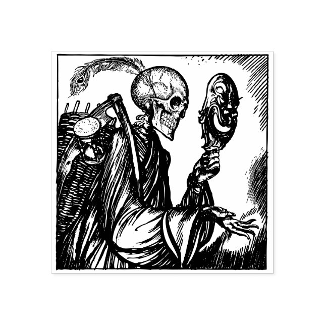 Haunted Rubber Stamp (Imprint)