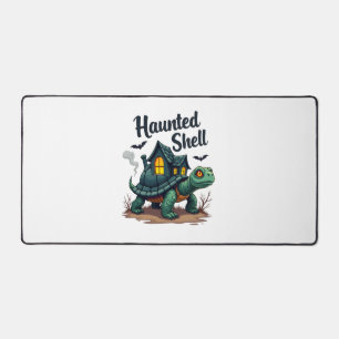 Haunted Shell Turtle Desk Mat
