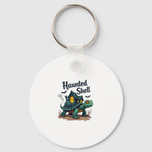 Haunted Shell Turtle Key Ring