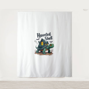 Haunted Shell Turtle Tapestry