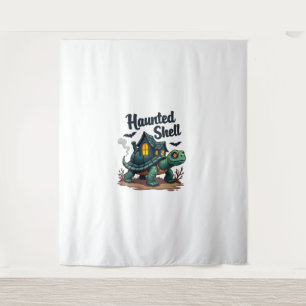 Haunted Shell Turtle Tapestry