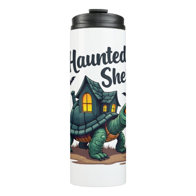 Haunted Shell Turtle Thermal Tumbler (Front)