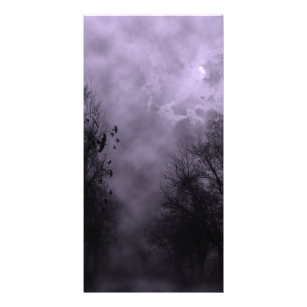 Haunted Sky Purple Mist Card