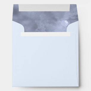 Haunted Sky with Blue Mist Envelopes