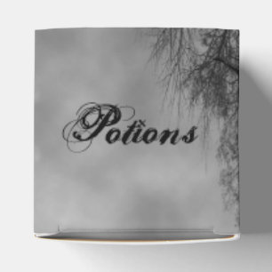 Haunted Sky with Ravens Custom Potion Box