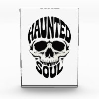 Haunted Soul Skull Typography