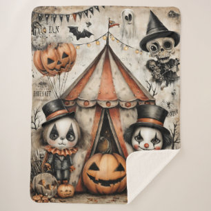 Haunted Spectacle – The October Oddities Sherpa Blanket