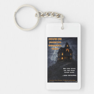 Haunted Squirrel Peak Key Ring