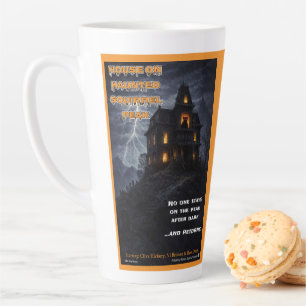 Haunted Squirrel Peak Latte Mug