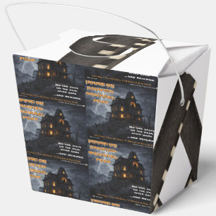 Haunted Squirrel Peak Parody Favour Box