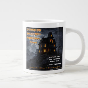 Haunted Squirrel Peak Parody Large Coffee Mug
