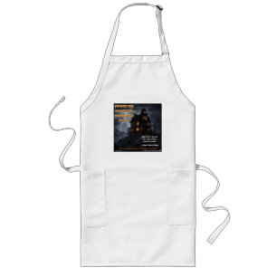 Haunted Squirrel Peak Parody Long Apron