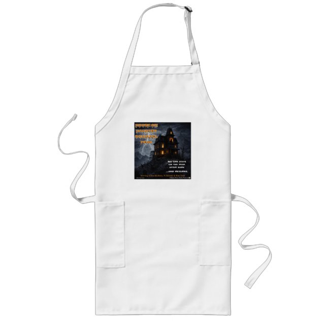 Haunted Squirrel Peak Parody Long Apron (Front)