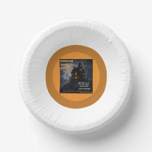 Haunted Squirrel Peak Parody Paper Plate