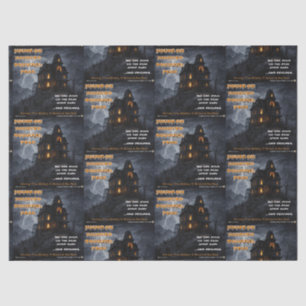 Haunted Squirrel Peak Parody Tissue Paper