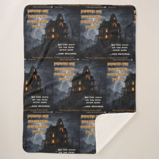 Haunted Squirrel Peak Sherpa Blanket