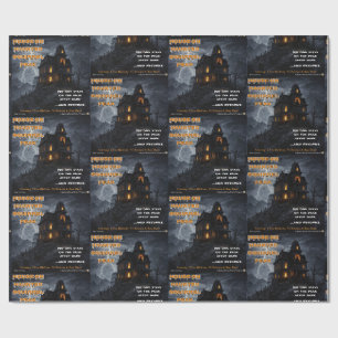 Haunted Squirrel Peak Wrapping Paper