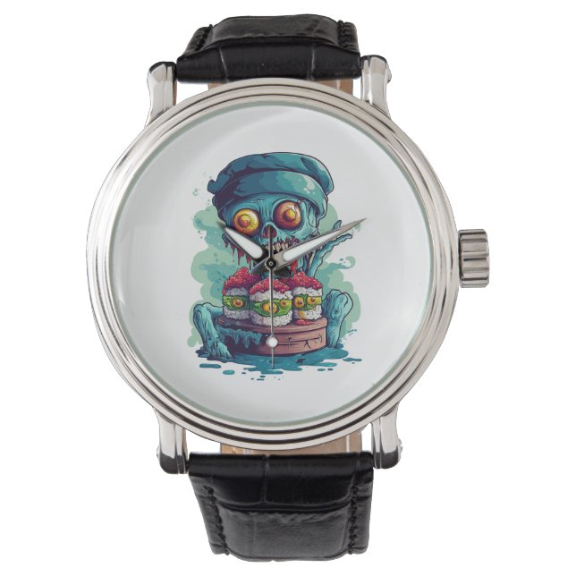 Haunted Sushi Chef Watch (Front)