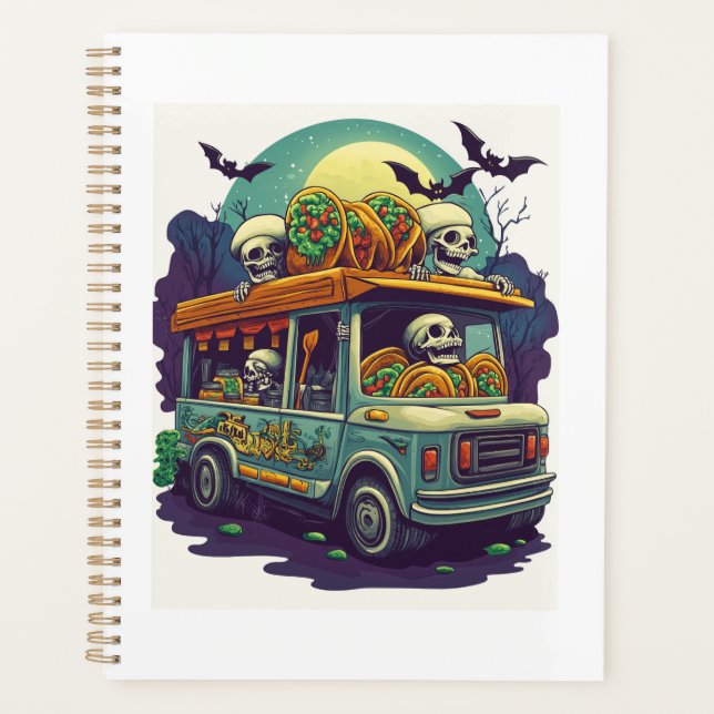  Haunted Taco Truck Planner (Front)