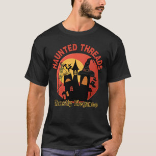 HAUNTED THREADS Ghostly T-Shirt