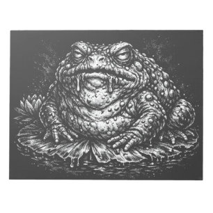 Haunted Toad Sigil by BurnsInHell Notepad