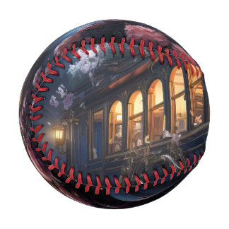 Haunted Train Ride Baseball Stocking Stuffer