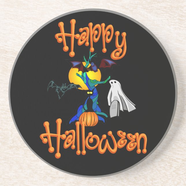 Haunted Tree Coaster (Front)