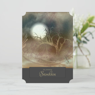 Haunted Tree Samhain or Autumn Event Invitation