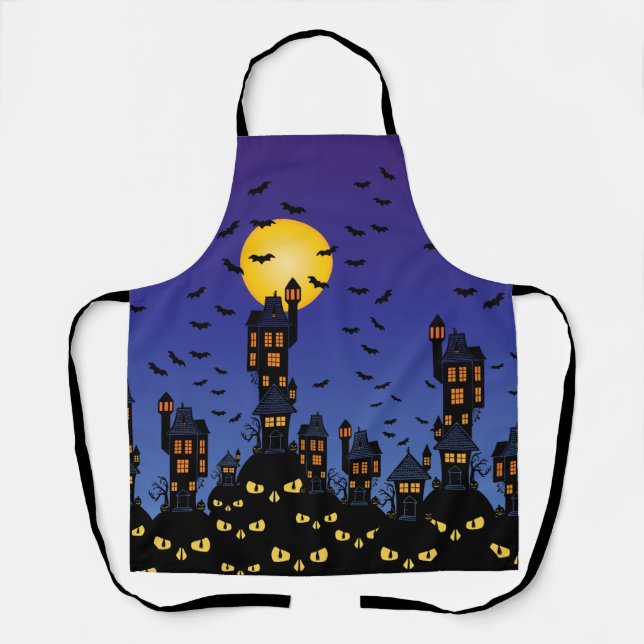 Haunted Village  Apron (Front)