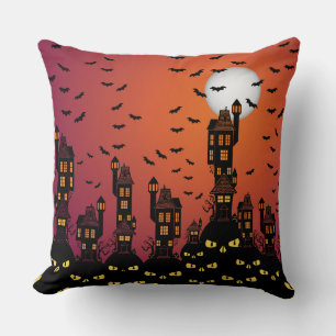 Haunted Village Cushion
