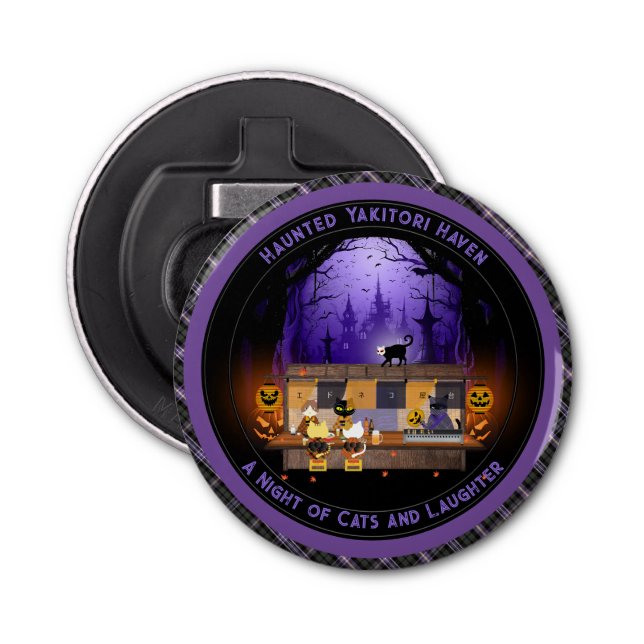 Haunted Yakitori Haven Bottle Opener (Front)