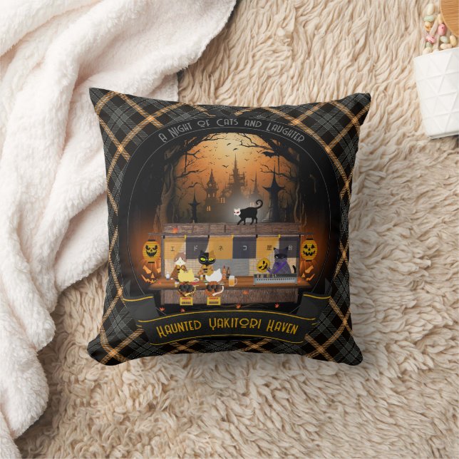 Haunted Yakitori Haven Cushion (Blanket)