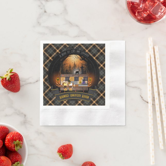 Haunted Yakitori Haven paper Napkin (Insitu)