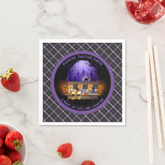Haunted Yakitori Haven Paper Napkin