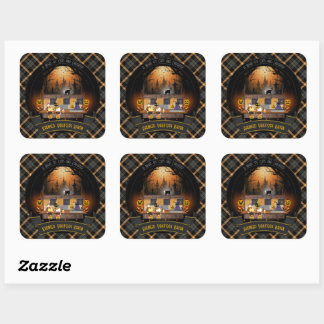 Haunted Yakitori Haven Square Sticker