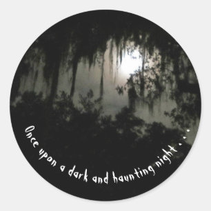 Haunting Dark Night Sticker